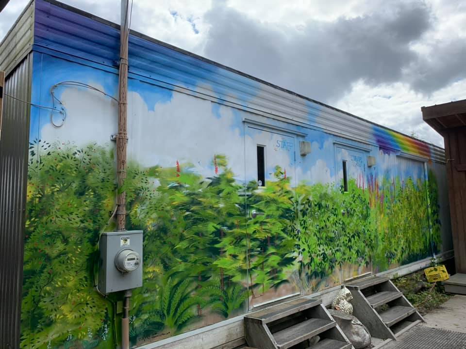 Thomas Kero mural.