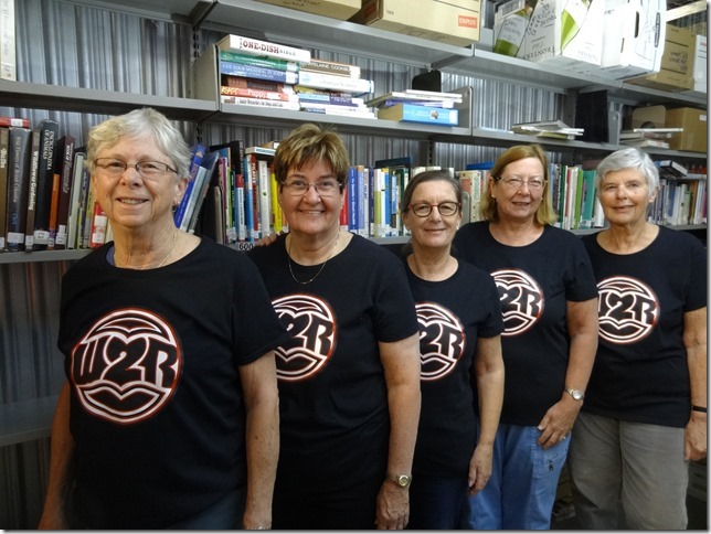 The library response team, in 2017.