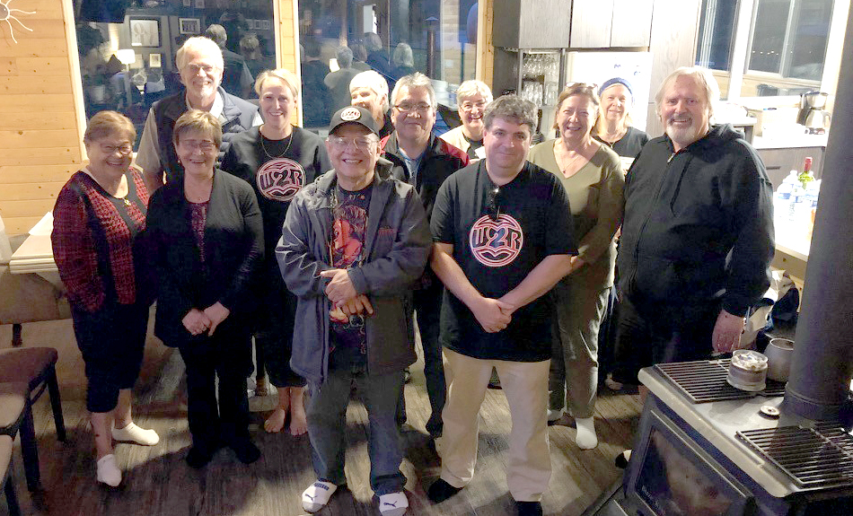 The team that installed Gitsegukla library.
