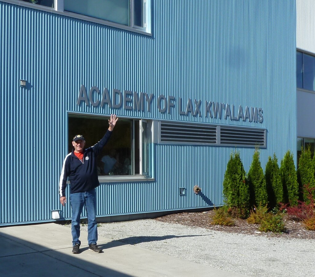 Outdoor view of the Academy, the school in Lax Kw'alaam.