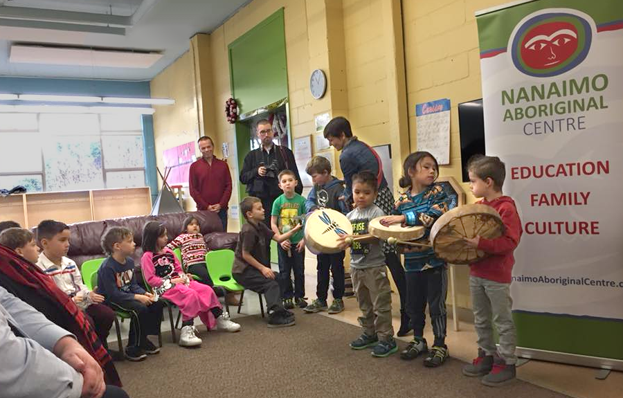 The public school celebrated the official opening of its first library, with lieutenant-governor of BC Guichon.